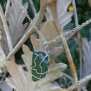 Bloodstone Silver Wrap Healing Crystal Festival
